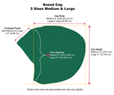 MEDUIM SIZE Silky Lycra Snood Khatib Underscarf Hijab Caps Size Juniors/Women's Medium