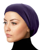 MEDUIM SIZE Silky Lycra Snood Khatib Underscarf Hijab Caps Size Juniors/Women's Medium