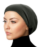 MEDUIM SIZE Silky Lycra Snood Khatib Underscarf Hijab Caps Size Juniors/Women's Medium