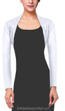 Wholesale Women's Bolero Shrug Set of 6 Black and White