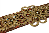 Belt detail included in the abaya set