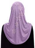 Aiyah Amira Hijab JUNIOR'S (Pre-teen/Petite) SIZE 1 piece Lycra pull on Hijab