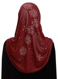 Aiyah Amira Hijab JUNIOR'S (Pre-teen/Petite) SIZE 1 piece Lycra pull on Hijab