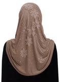 Aiyah Amira Hijab JUNIOR'S (Pre-teen/Petite) SIZE 1 piece Lycra pull on Hijab