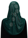 Aiyah Amira Hijab JUNIOR'S (Pre-teen/Petite) SIZE 1 piece Lycra pull on Hijab
