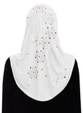 Aiyah Amira Hijab JUNIOR'S (Pre-teen/Petite) SIZE 1 piece Lycra pull on Hijab