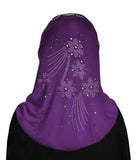 Aiyah Amira Hijab GIRL'S 1 piece Lycra Pull On Headscarf MADE IN TURKEY