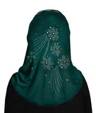 Aiyah Amira Hijab GIRL'S 1 piece Lycra Pull On Headscarf MADE IN TURKEY