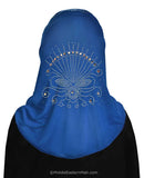 Heba Little Girl's Hijabs with Rhinestones Lycra 1 piece Size Small for ages 6 & under