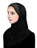 Aiyah Amira Hijab JUNIOR'S (Pre-teen/Petite) SIZE 1 piece Lycra pull on Hijab