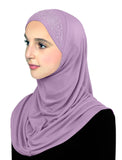 Aiyah Amira Hijab JUNIOR'S (Pre-teen/Petite) SIZE 1 piece Lycra pull on Hijab