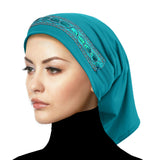 Women's Luxor LYCRA Extra Long Tube Undercap Hijab Beanie Fashion