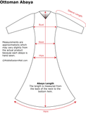 turkish abaya size guide for women