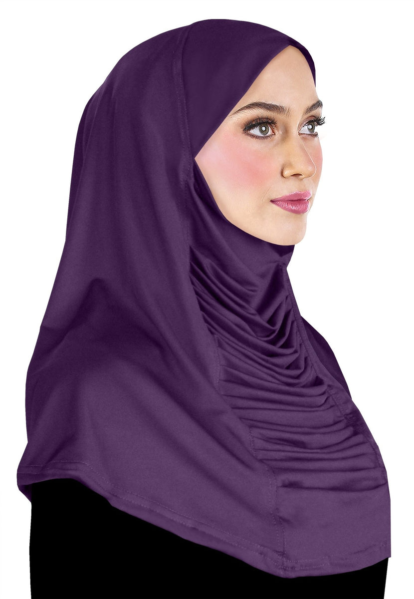 Cascade Pleat Hijab - Cashmere – Haute Hijab