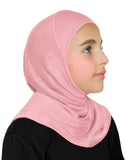SMALL SIZE: Girl's Amira Hijab 1 piece Cotton Girl's Hijab for 5 Years Old & Under