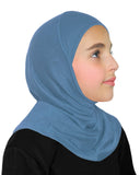 SMALL SIZE: Girl's Amira Hijab 1 piece Cotton Girl's Hijab for 5 Years Old & Under