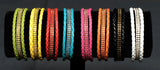 Women's Leather Bracelets for Small to Medium Wrist Size