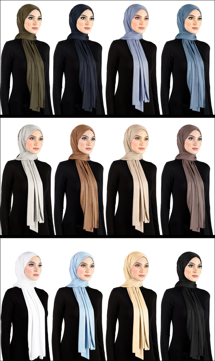 Wholesale Jersey Hijab  Best Price in 2023 at Hijab Factory