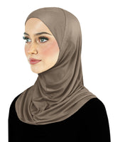 Women's Petite Small COTTON Amira Hijab 1 piece Headscarf