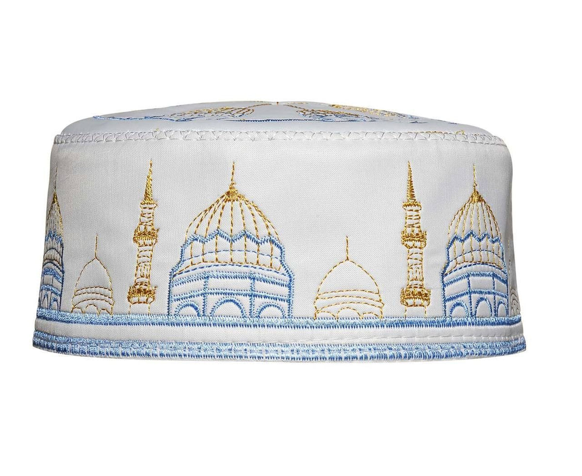 Wholesale 1 Dozen Muslim Kufi for Men embellished with embroidery Isla ...