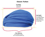 Wholesale Khatib Cotton Classic Turban ALL BLACK