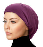 Mulberry Cotton Snood Hijab Undercap Beanie