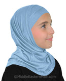 Wholesale 1 Dozen  2 piece Amira  Girl's  Cotton Hijab 2 piece Kids  Al-Amira Hijab
