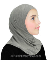 Wholesale 1 Dozen Girl's Amira Hijab 1 piece Khatib Cotton