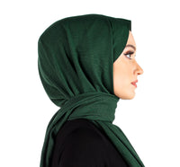 Cotton Jazz Made in Turkey quality Shawl in forest green profile picutre