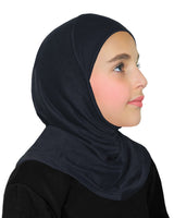 Wholesale 1 Dozen Girl's Amira Hijab 1 piece Khatib Cotton