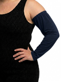 Plus Size Cotton Arm Sleeve Covers 1 Pair Stretchy Elastic