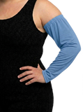 Plus Size Cotton Arm Sleeve Covers 1 Pair Stretchy Elastic