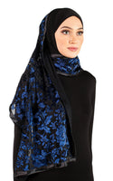 Stylish Mona Kuwaiti Hijabs with Wrap Shawl >> See Video