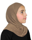 Wholesale 1 Dozen Girl's Amira Hijab 1 piece Khatib Cotton