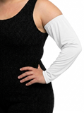 Plus Size Cotton Arm Sleeve Covers 1 Pair Stretchy Elastic