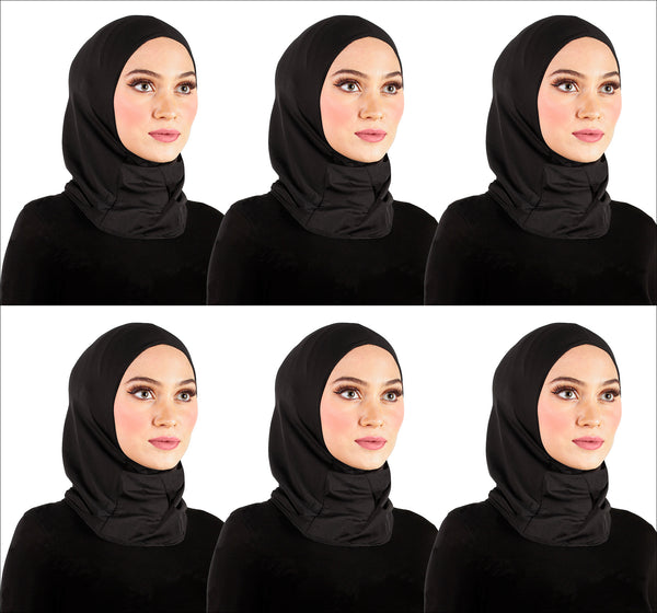 Black Safety Hijab Scarf Pins set of 5 – MiddleEasternMall