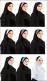 Wholesale 1 Dozen Chiffon Wrap Hijab with 1 Color Stripe