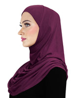 NEW: Women's Khatib COTTON 1 piece Amira Hijab in Summer Fabric