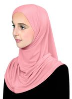 Wholesale 1 Dozen Cotton Amira Hijab 1 piece Junior's Size NEW & IMPROVED (formerly Pre-teen)
