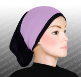 Wholesale 1 dozen Classic Poly Headbands in 12 Different Colors Black hijab cap is not included
