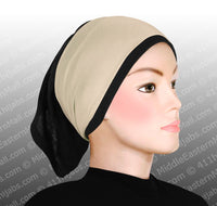 Wholesale Classic Poly Headbands in 12 Different Colors Black hijab cap is not included