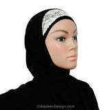 Wholesale 1 Dozen Lace Headbands Hijab Accent in 12 colors
