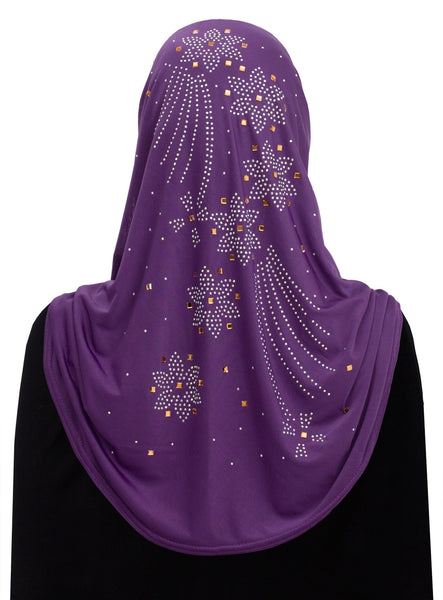 Middle Eastern Mall Cascade Hijab Pin in #14 Pink
