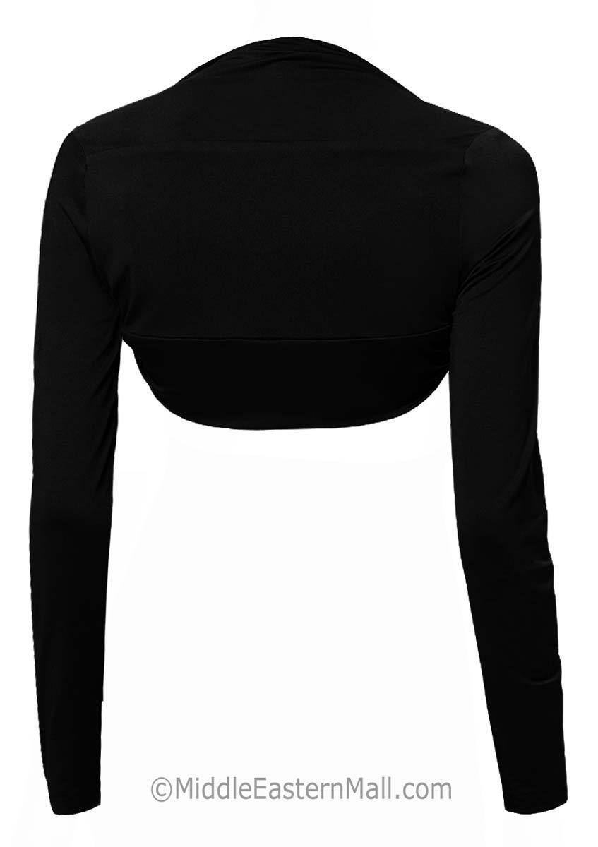 Women's Bolero Shrug in Black MiddleEasternMall