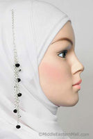 Cascade Hijab Pin in #5 Black