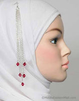 Finesse Hijab Pin # 10 in Burgundy - MiddleEasternMall