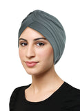 Wholesale 1 Dozen Khatib Cotton Classic Turban in 12 Assorted Colors