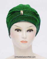 Wholesale Set of 6 Small Dazzle Hijab Caps in 3 colors