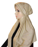 Khatib Turban Easy Pull-on Hijab Fashion Headscarf for Women