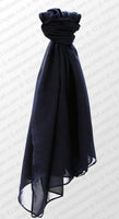 navy blue ladies hijab scarf square wrap scarves